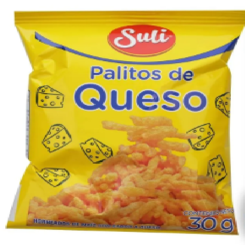 Snack Suli Palitos De Queso - 30 g